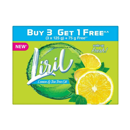 Liril Soap Lime 3+1